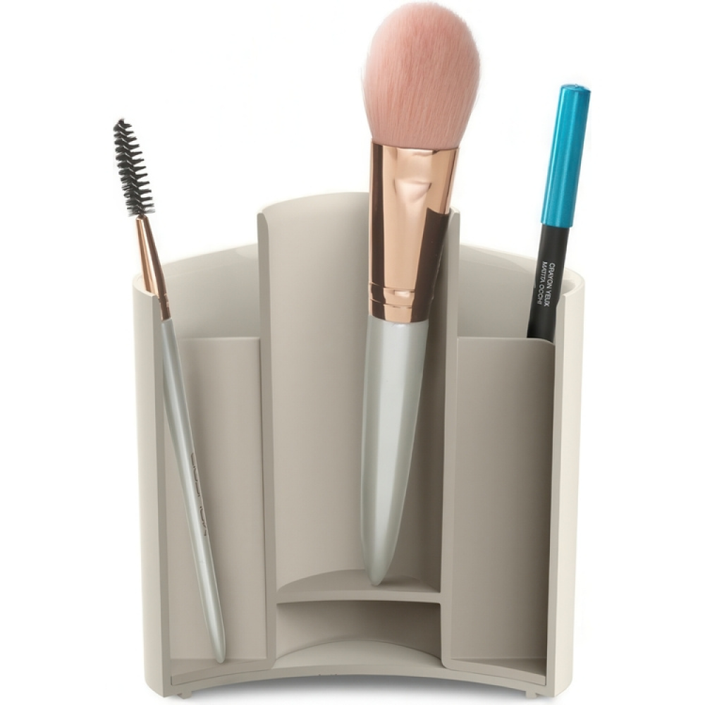 Sminkställ för penslar, VIVA MAKE UP BRUSH POT, Joseph Joseph, Benvit i gruppen Förvaring / Badrumsförvaring / Sminkförvaring hos SmartaSaker.se (42663)