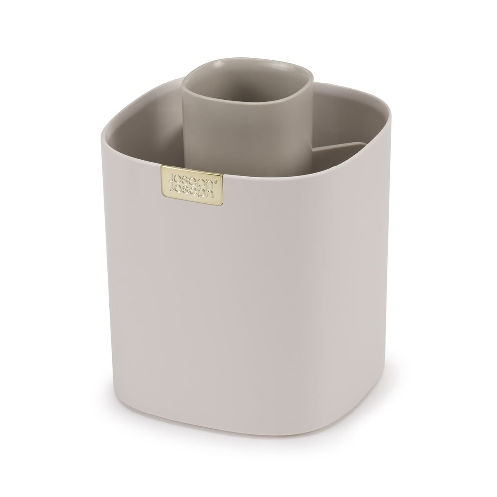 Sminkställ för penslar, VIVA MAKE UP BRUSH POT, Joseph Joseph, Benvit i gruppen Förvaring / Badrumsförvaring / Sminkförvaring hos SmartaSaker.se (42663)