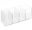Sminkställ med 4 fack, SELENA MAKEUP ORGANIZER, 22,3 x 7 x H 9,8 cm, Klar