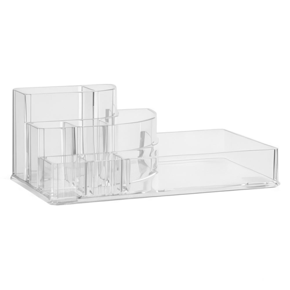 Sminkställ med 8 fack, SELENA ORGANISEUR MAQUILLAGE, 17,3 x 6,6 x H 9,4 cm, Klar i gruppen Förvaring / Badrumsförvaring / Sminkförvaring hos SmartaSaker.se (42670)
