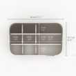 Sminkställ med 9 fack, VIVA TIERED COSMETIC ORGANISER, Joseph Joseph, Benvit Sminkställ med 9 fack, VIVA TIERED COSMETIC ORGANISER, Joseph Joseph, Benvit