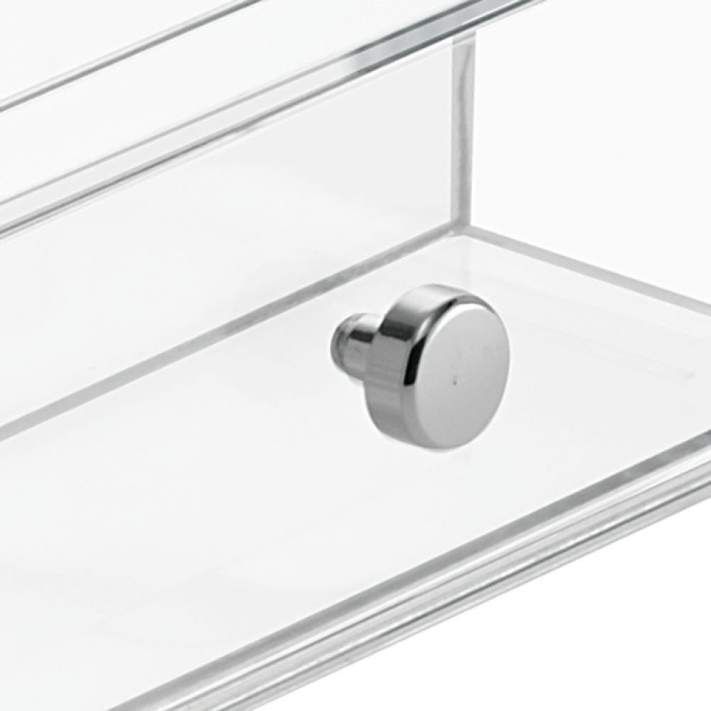 Sminkställ med låda, ID CLARITY MAKE UP DRAWER ORGANISER, 16,5 x 16,5 x H 10 cm, Klar i gruppen Förvaring / Badrumsförvaring / Sminkförvaring hos SmartaSaker.se (42675)