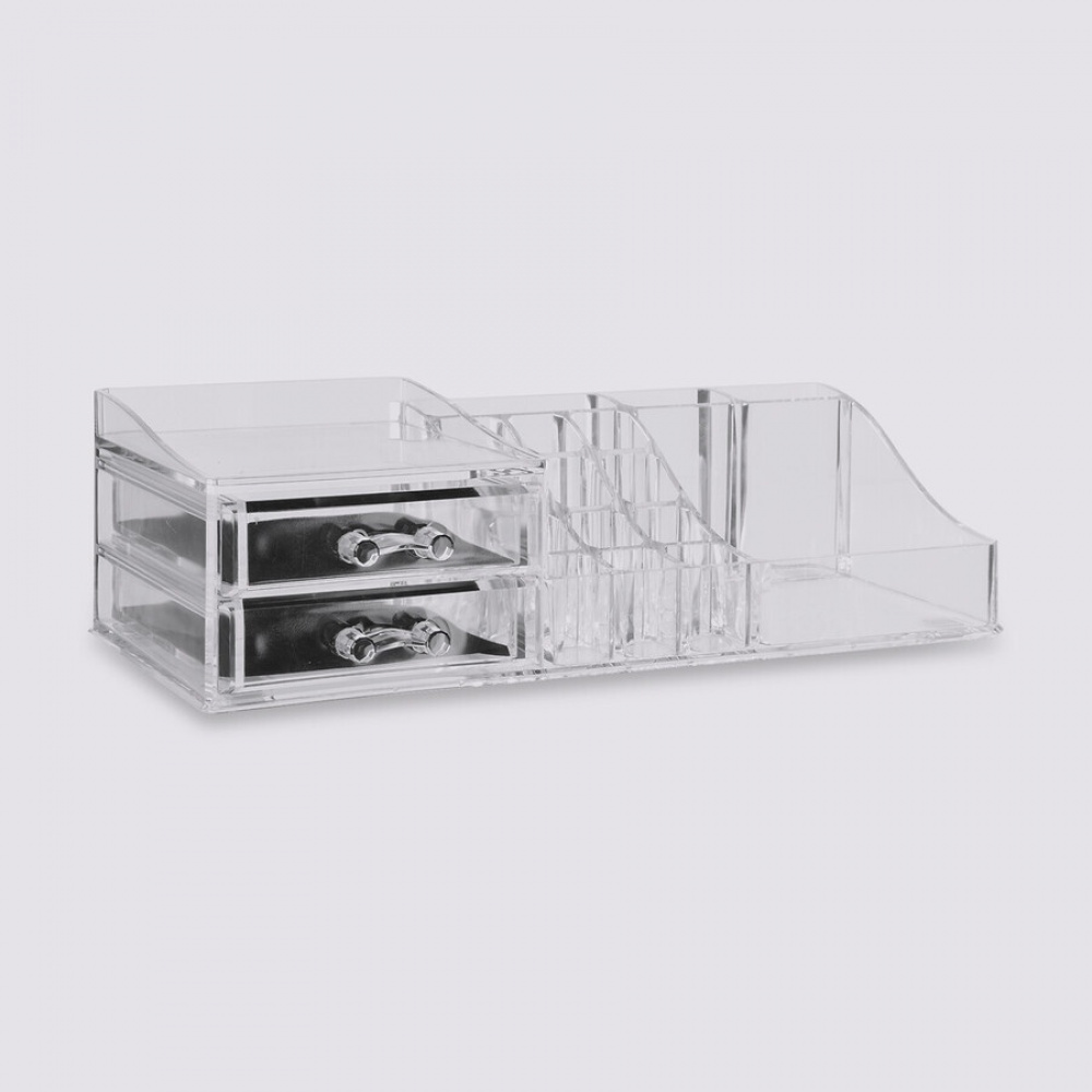 Sminkställ med lådor, SELENA ORGANISEUR TIROIS, 30,6 x 9 x 15,3 cm, Klar i gruppen Förvaring / Badrumsförvaring / Sminkförvaring hos SmartaSaker.se (42678)
