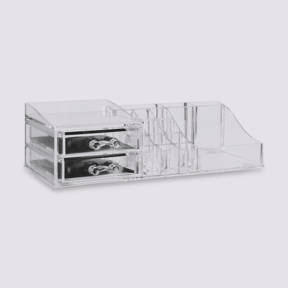 Sminkställ med lådor, SELENA ORGANISEUR TIROIS, 30,6 x 9 x 15,3 cm, Klar i gruppen Förvaring / Badrumsförvaring hos SmartaSaker.se (42678)