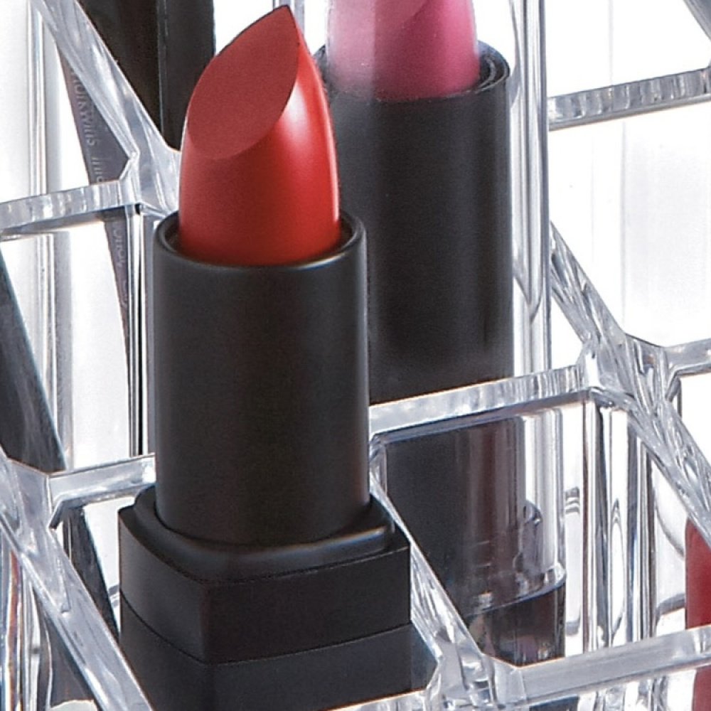 Sminkställ, Litet, LIVING MAKE UP ORGANIZER, 9 x 9 x H 6,5 cm, Klar akryl i gruppen Förvaring / Badrumsförvaring / Sminkförvaring hos SmartaSaker.se (42679)