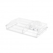 Sminkställ, Stort, MY PRETTY ORGANISER TRAY, 35 x 20,5 x H 7,5 cm, Klar  Sminkställ, Stort, MY PRETTY ORGANISER TRAY, 35 x 20,5 x H 7,5 cm, Klar