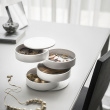Smyckesask / Förvaringsburk, TOWER ACCESSORIES TRAY, Yamazaki, Vit Smyckesask / Förvaringsburk, TOWER ACCESSORIES TRAY, Yamazaki, Vit