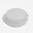 Smyckeskrin för resan, Rund, STACKERS, Ø 12 x H 4,5 cm, Pebble Grey Smyckeskrin för resan, Rund, STACKERS, Ø 12 x H 4,5 cm, Pebble Grey