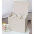 Smyckeskrin, 5 våningar, CLASSIC STACKERS, 18 x 25 x H 25,5 cm Smyckeskrin, 5 våningar, CLASSIC STACKERS, 18 x 25 x H 25,5 cm