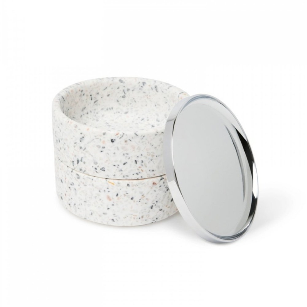 Smyckessask rund, TESORA, Ø 12,7cm, Umbra i gruppen Förvaring / Sovrumsförvaring / Smyckesförvaring hos SmartaSaker.se (42715)