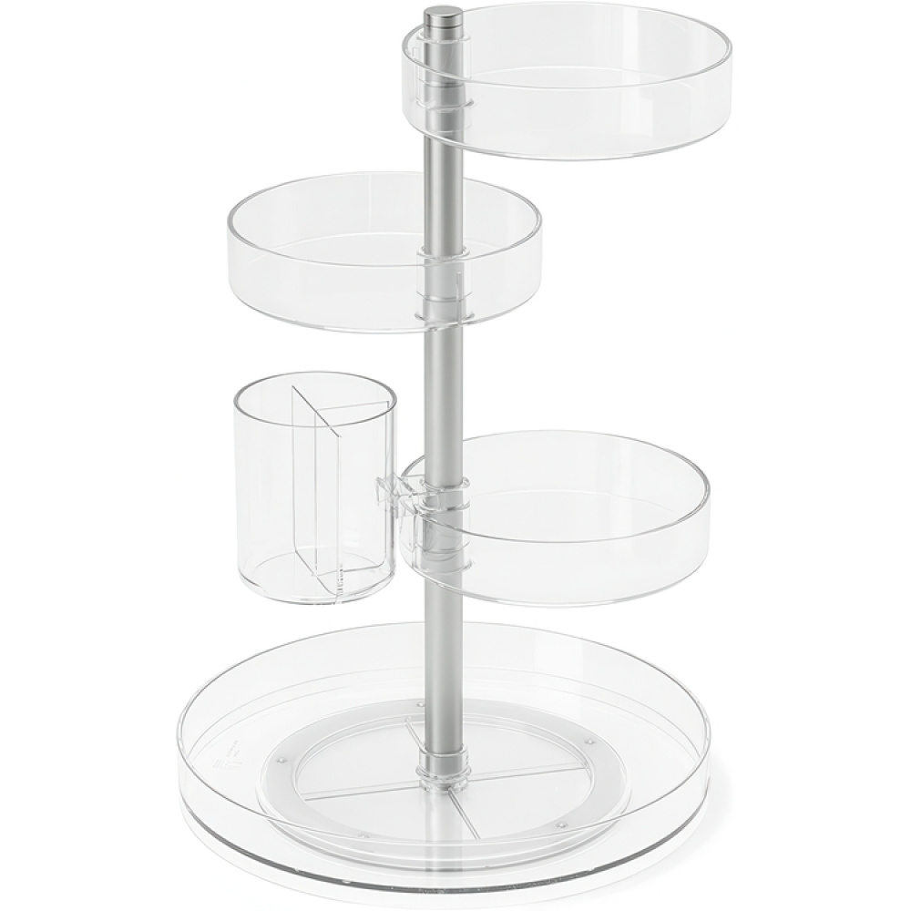 Snurrande förvaring, PIROUETTE ORGANIZER, Ø 23 x H 35 cm, Umbra i gruppen Förvaring / Köksförvaring / Organisera köksskåp hos SmartaSaker.se (42723)