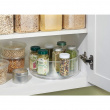 Snurrbricka av återvunnen plast, Hög kant, LAZY SUSAN, Ø 23 cm, Transparent Snurrbricka av återvunnen plast, Hög kant, LAZY SUSAN, Ø 23 cm, Transparent