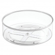 Snurrbricka av återvunnen plast, Hög kant, LAZY SUSAN, Ø 23 cm, Transparent Snurrbricka av återvunnen plast, Hög kant, LAZY SUSAN, Ø 23 cm, Transparent