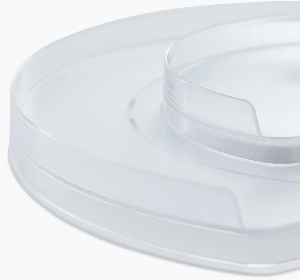 Snurrbricka för kylen, FRIDGE-STORE ROTATING ORGANISER, 33 x 28 x H 4,4 cm, Joseph Joseph, Transparent i gruppen Förvaring / Köksförvaring / Kylskåpsförvaring hos SmartaSaker.se (42729)
