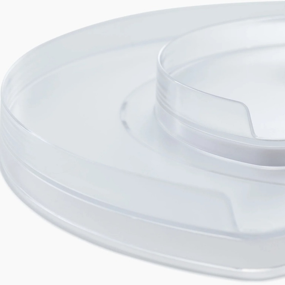 Snurrbricka för kylen, FRIDGE-STORE ROTATING ORGANISER, 33 x 28 x H 4,4 cm, Joseph Joseph, Transparent i gruppen Förvaring / Köksförvaring / Kylskåpsförvaring hos SmartaSaker.se (42729)