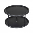 Snurrbricka i metall, 2 plan, CUPBOARD CAROUSEL, Ø 26,5 x H 16 cm Snurrbricka i metall, 2 plan, CUPBOARD CAROUSEL, Ø 26,5 x H 16 cm
