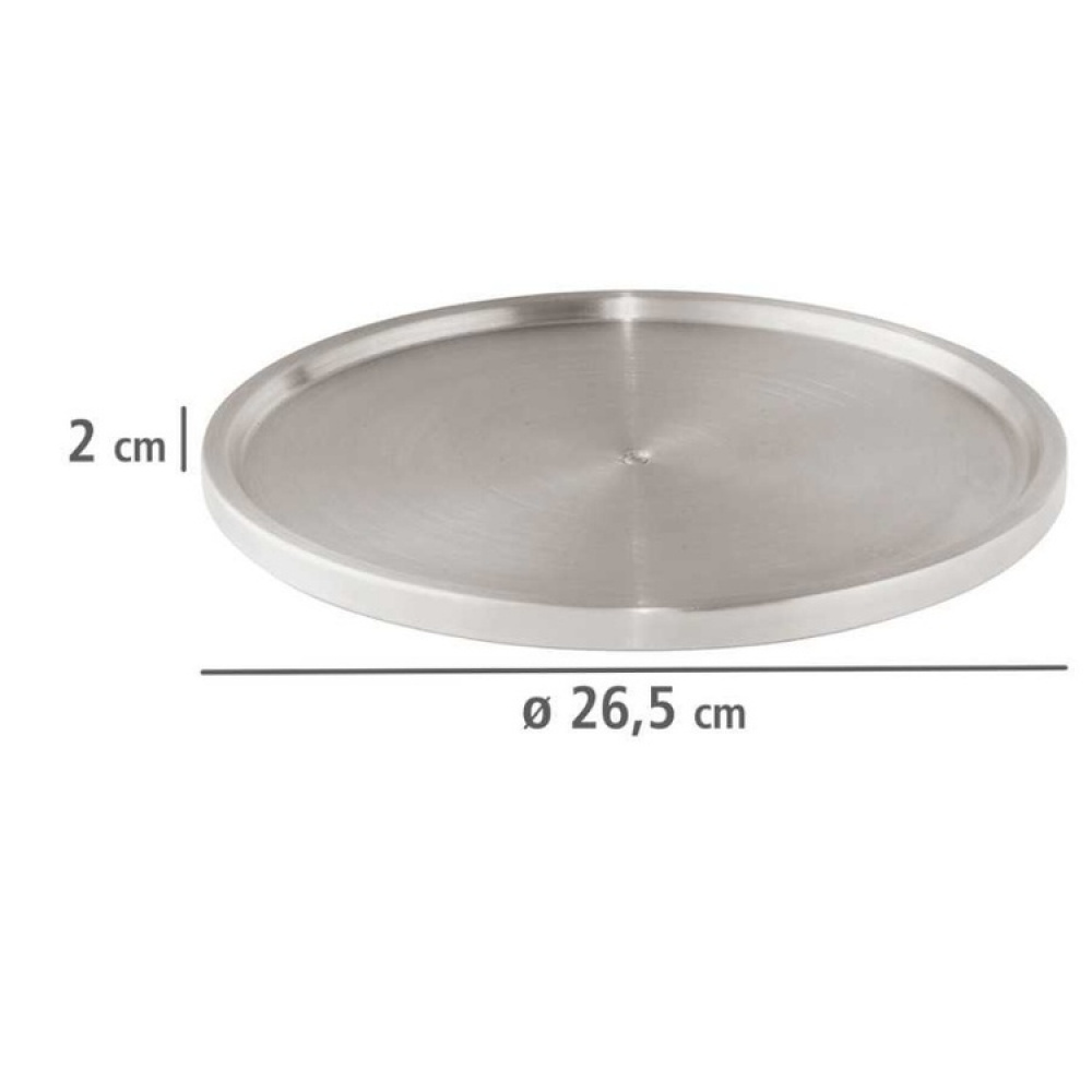Snurrbricka i metall, CUPBOARD CAROUSEL, Ø 26,5 x H 2 cm i gruppen Förvaring / Köksförvaring / Förvaringsburkar hos SmartaSaker.se (42731)