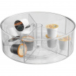 Snurrbricka med 5 fack, RPET TURNTABLE, Ø 29,2 x H11,4 cm, Transparent Snurrbricka med 5 fack, RPET TURNTABLE, Ø 29,2 x H11,4 cm, Transparent
