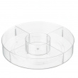 Snurrbricka med fack, XXL, THE HOME EDIT CABINET SPINNER, Ø 45,7 cm, Transparent Snurrbricka med fack, XXL, THE HOME EDIT CABINET SPINNER, Ø 45,7 cm, Transparent