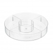 Snurrbricka med fack, XXL, THE HOME EDIT CABINET SPINNER, Ø 45,7 cm, Transparent Snurrbricka med fack, XXL, THE HOME EDIT CABINET SPINNER, Ø 45,7 cm, Transparent