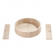 Snurrbricka trä, Med avdelare, THE HOME EDIT TURNTABLE, Ø 30,4 cm, Natur Snurrbricka trä, Med avdelare, THE HOME EDIT TURNTABLE, Ø 30,4 cm, Natur