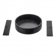 Snurrbricka trä, Med avdelare, THE HOME EDIT TURNTABLE, Ø 30,5 cm, Svart Snurrbricka trä, Med avdelare, THE HOME EDIT TURNTABLE, Ø 30,5 cm, Svart