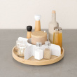 Snurrbricka trä, Med avdelare, UMBRA BELLWOOD LAZY SUSAN, Ø 30, Natur / Vit Snurrbricka trä, Med avdelare, UMBRA BELLWOOD LAZY SUSAN, Ø 30, Natur / Vit