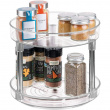 Snurrbricka, 2 våningar, LAZY SUSAN, Ø 23 cm, Transparent Snurrbricka, 2 våningar, LAZY SUSAN, Ø 23 cm, Transparent