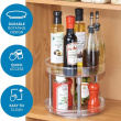 Snurrbricka, 2 våningar, LAZY SUSAN, Ø 23 cm, Transparent Snurrbricka, 2 våningar, LAZY SUSAN, Ø 23 cm, Transparent