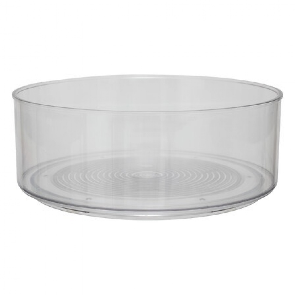 Snurrbricka, Hög kant, PLATEU ROTATIF, Ø 23 cm, Transparent i gruppen Förvaring / Köksförvaring / Organisera köksskåp / Kryddställ hos SmartaSaker.se (42748)