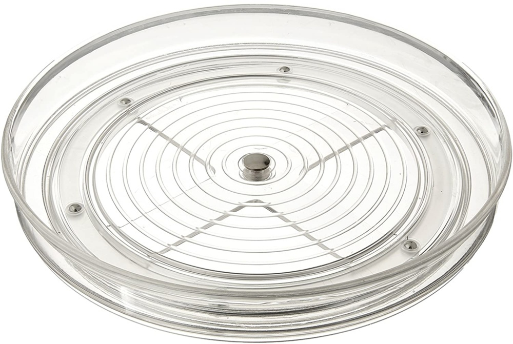 Snurrbricka, Liten, RPET TURNTABLE SMALL, Låg kant, Ã˜ 23 cm, Transparent i gruppen Förvaring / Köksförvaring / Organisera köksskåp / Kryddställ hos SmartaSaker.se (42750)