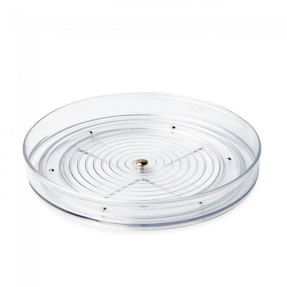 Snurrbricka, Liten, RPET TURNTABLE SMALL, Låg kant, Ã˜ 23 cm, Transparent i gruppen Förvaring / Köksförvaring / Organisera köksskåp / Kryddställ hos SmartaSaker.se (42750)
