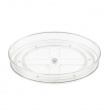 Snurrbricka, Liten, THE HOME EDIT SINGLE TIER TURNTABLE, Låg kant, Ø 23 cm, Transparent Snurrbricka, Liten, THE HOME EDIT SINGLE TIER TURNTABLE, Låg kant, Ø 23 cm, Transparent