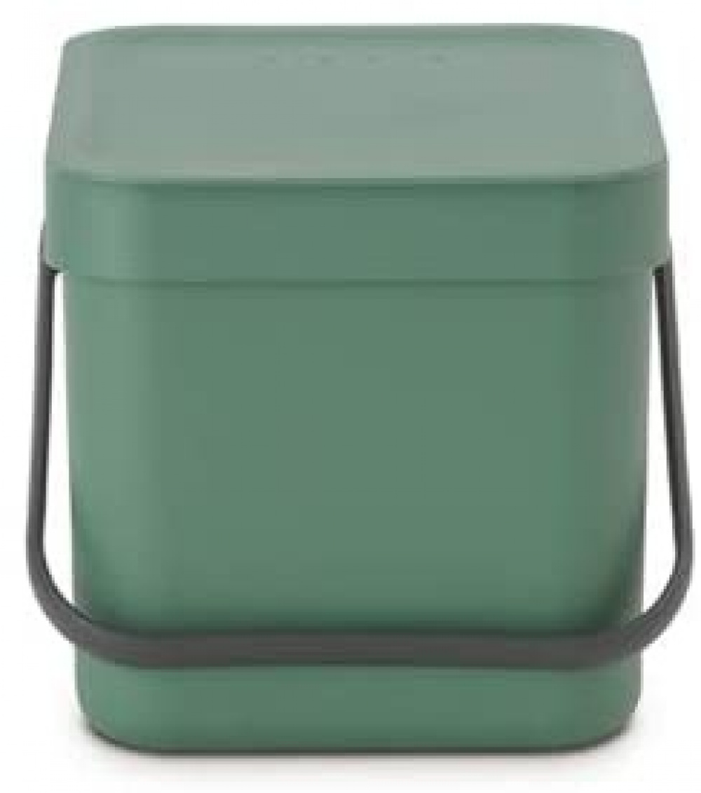 Sophink, Liten, BRABANTIA SORT & GO WASTE BIN, 6 L, Grön i gruppen Förvaring / Städförvaring och sopsortering / Sopsortering hos SmartaSaker.se (42762)