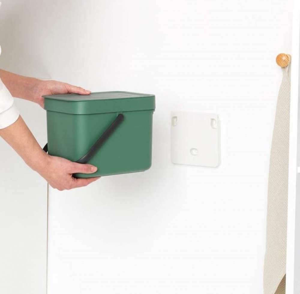 Sophink, Liten, BRABANTIA SORT & GO WASTE BIN, 6 L, Grön i gruppen Förvaring / Städförvaring och sopsortering / Sopsortering hos SmartaSaker.se (42762)