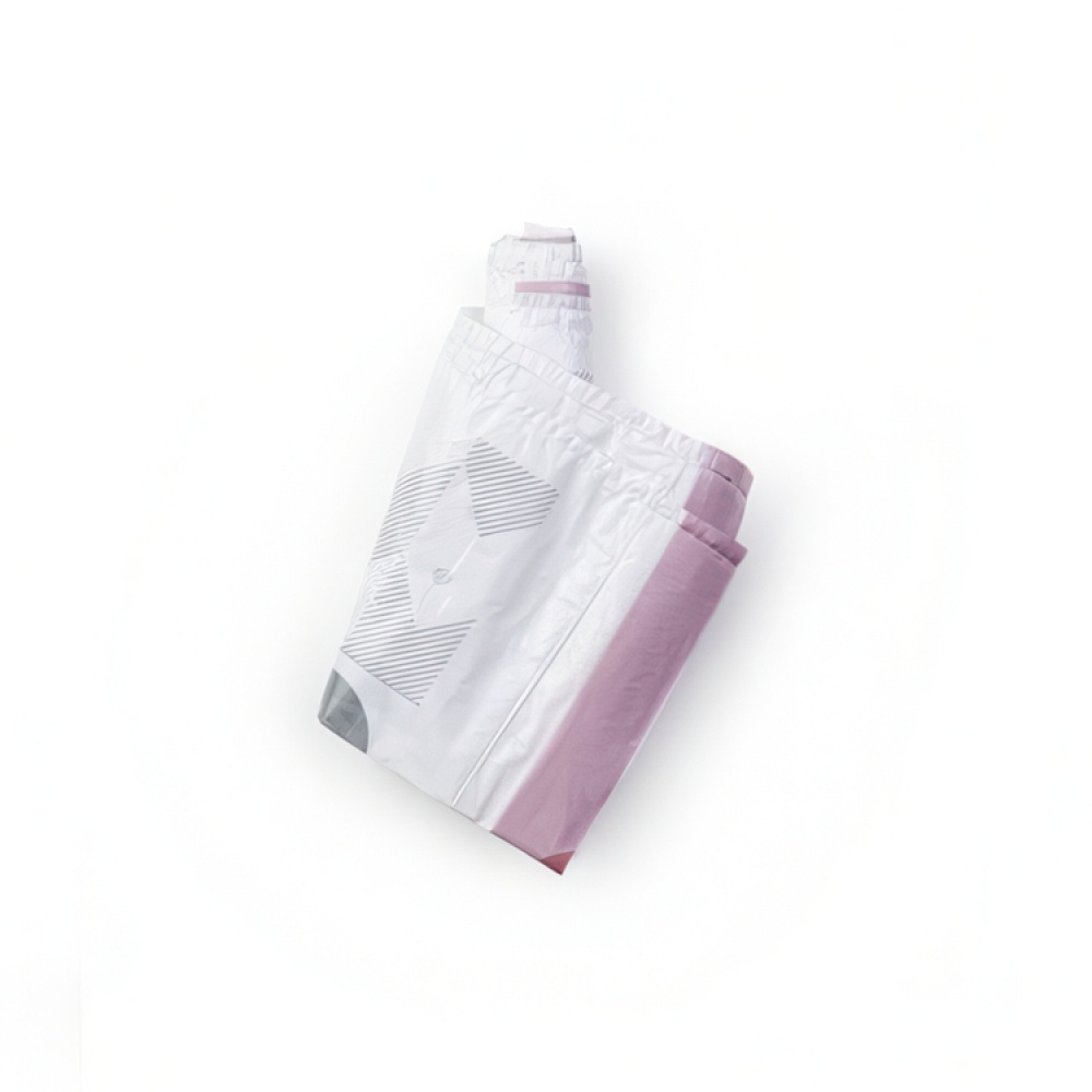 Soppåsar med dragband, 2-3 L, 10 st, BRABANTIA BIN LINERS CODE V, Vit / Vinröd i gruppen Förvaring / Städförvaring och sopsortering / Sopsortering hos SmartaSaker.se (42767)