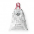 Soppåsar med dragband, 2-3 L, 10 st, BRABANTIA BIN LINERS CODE V, Vit / Vinröd Soppåsar med dragband, 2-3 L, 10 st, BRABANTIA BIN LINERS CODE V, Vit / Vinröd