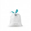 Soppåsar med dragband, 5 L, 10 st, BRABANTIA BIN LINERS CODE W, Vit / Blå Soppåsar med dragband, 5 L, 10 st, BRABANTIA BIN LINERS CODE W, Vit / Blå