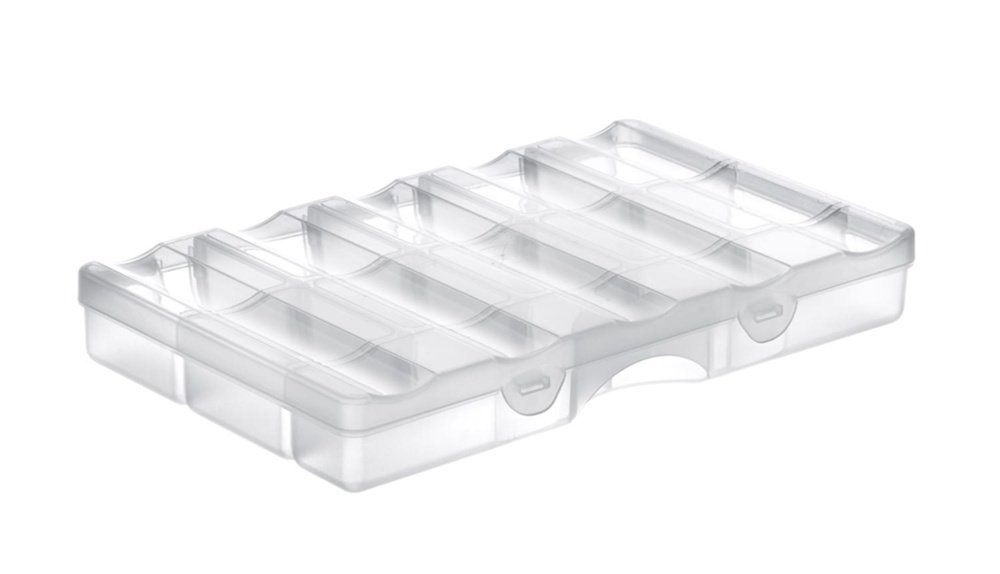 Sorteringsask med lock, 12 fack, SMARTSTORE ORGANIZER SMALL, 25 x 16 x H4 cm, Klar i gruppen Förvaring / Förvaringslådor hos SmartaSaker.se (42774)