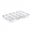 Sorteringsask med lock, 12 fack, SMARTSTORE ORGANIZER SMALL, 25 x 16 x H4 cm, Klar Sorteringsask med lock, 12 fack, SMARTSTORE ORGANIZER SMALL, 25 x 16 x H4 cm, Klar