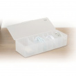 Sorteringsask, Avlång, 7 fack, CORD STORAGE BOX, 27,5 x 10 x H 6,5 cm Sorteringsask, Avlång, 7 fack, CORD STORAGE BOX, 27,5 x 10 x H 6,5 cm