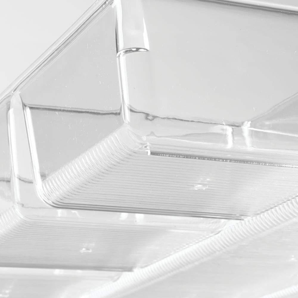 Sorteringsbricka för lådor, sju fack, 7 SECTION ORGANISER, 34,3 x 33 x H 5,7 cm, Klar i gruppen Förvaring / Garderobsförvaring / Sorteringslådor hos SmartaSaker.se (42778)