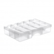 Sorteringslåda med lock, 13 fack, SMARTSTORE ORGANIZER MEDIUM, 29 x 19 x H6 cm Sorteringslåda med lock, 13 fack, SMARTSTORE ORGANIZER MEDIUM, 29 x 19 x H6 cm