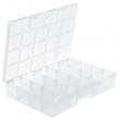 Sorteringslåda med lock, 19 fack, SMARTSTORE ORGANIZER LARGE, 38 x 27 x H 7cm, Klar Sorteringslåda med lock, 19 fack, SMARTSTORE ORGANIZER LARGE, 38 x 27 x H 7cm, Klar