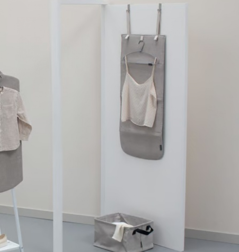 Steaming-Filt, Över dörr, BRABANTIA DOOR STEAM BLANKET, 51 x 0,8 x H 110 cm , Beige-Grå i gruppen Förvaring / Tvätt och tork / Stryktillbehör hos SmartaSaker.se (42810)