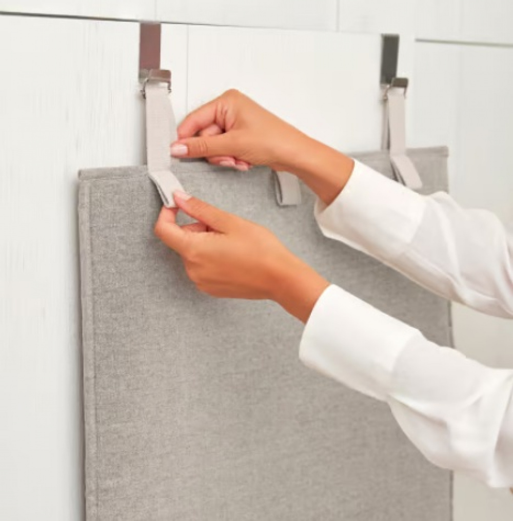 Steaming-Filt, Över dörr, BRABANTIA DOOR STEAM BLANKET, 51 x 0,8 x H 110 cm , Beige-Grå i gruppen Förvaring / Tvätt och tork / Stryktillbehör hos SmartaSaker.se (42810)