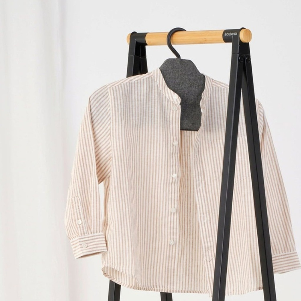 Steaming-Galge BRABANTIA STEAM CLOTHES HANGER, 41,5 x 1,5 x H 22,5 cm , Svart i gruppen Förvaring / Tvätt och tork / Stryktillbehör hos SmartaSaker.se (42811)