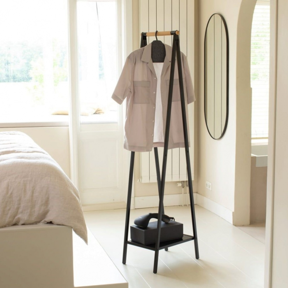 Steaming-Galge BRABANTIA STEAM CLOTHES HANGER, 41,5 x 1,5 x H 22,5 cm , Svart i gruppen Förvaring / Tvätt och tork / Stryktillbehör hos SmartaSaker.se (42811)