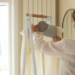 Steaming-Galge, BRABANTIA STEAM CLOTHES HANGER, 41,5 x 1,5 x H 22,5 cm , Beige-Grå Steaming-Galge, BRABANTIA STEAM CLOTHES HANGER, 41,5 x 1,5 x H 22,5 cm , Beige-Grå