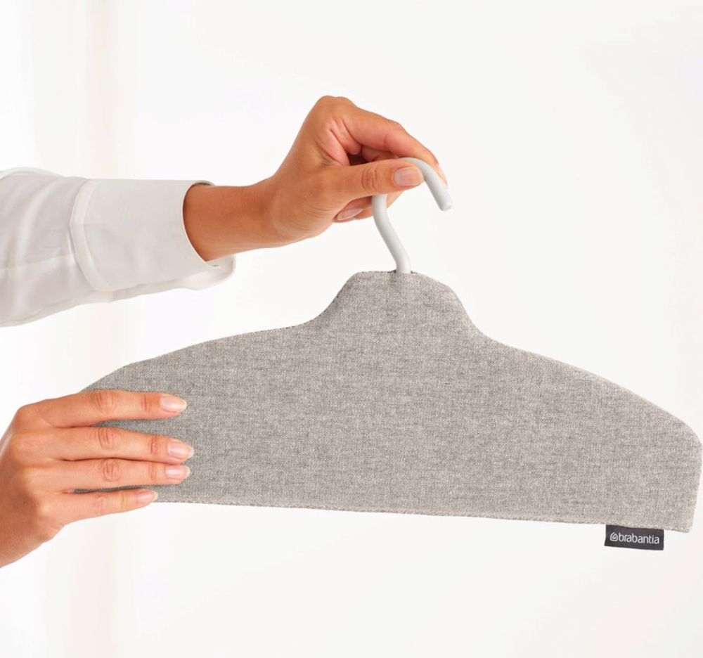 Steaming-Galge, BRABANTIA STEAM CLOTHES HANGER, 41,5 x 1,5 x H 22,5 cm , Beige-Grå i gruppen Förvaring / Tvätt och tork / Stryktillbehör hos SmartaSaker.se (42812)